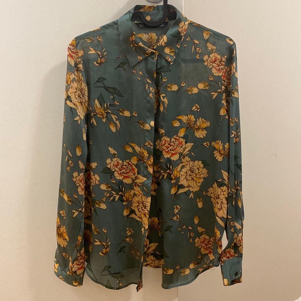 Zara floral top